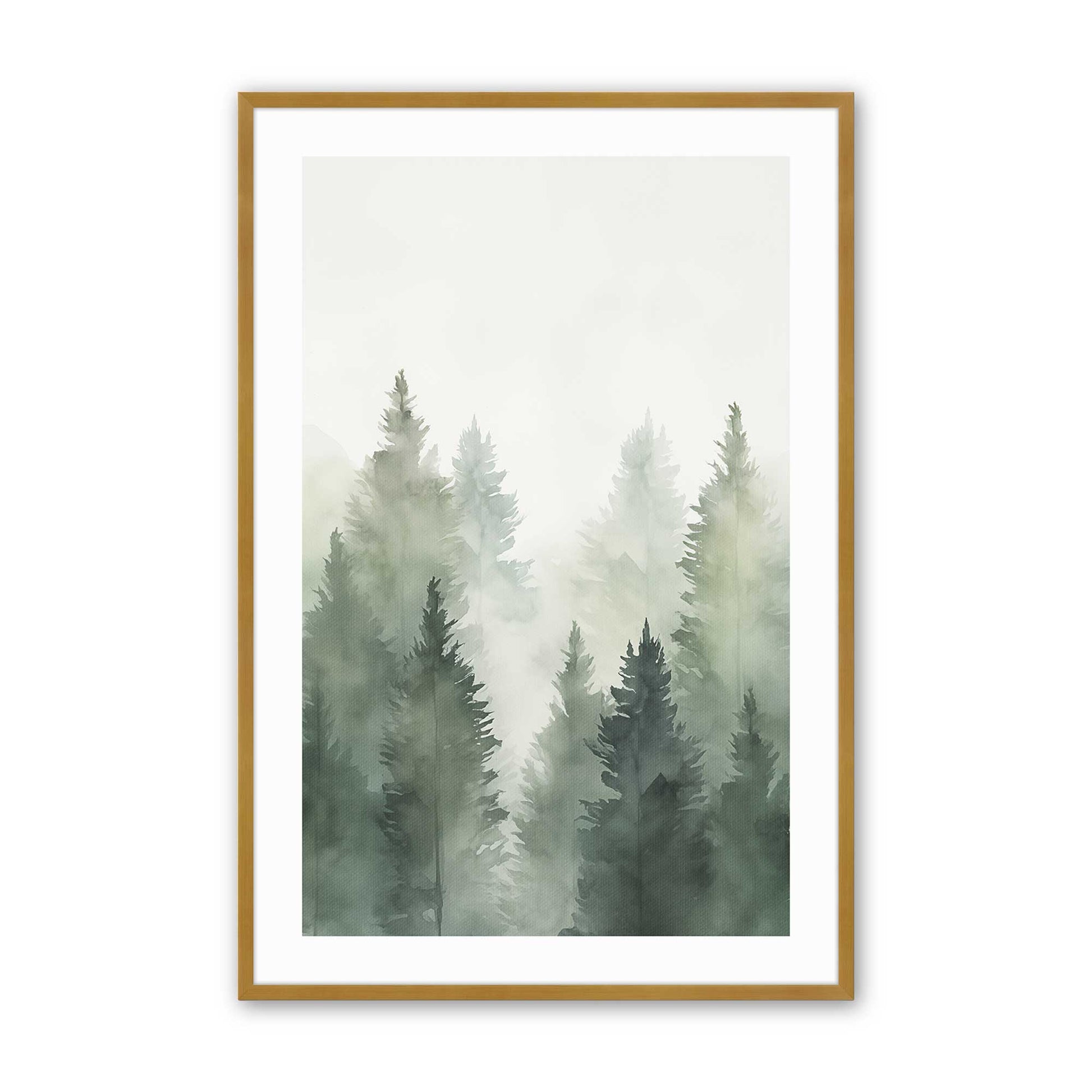 [Color:Polished Gold], Picture of art in a Polished Gold frame