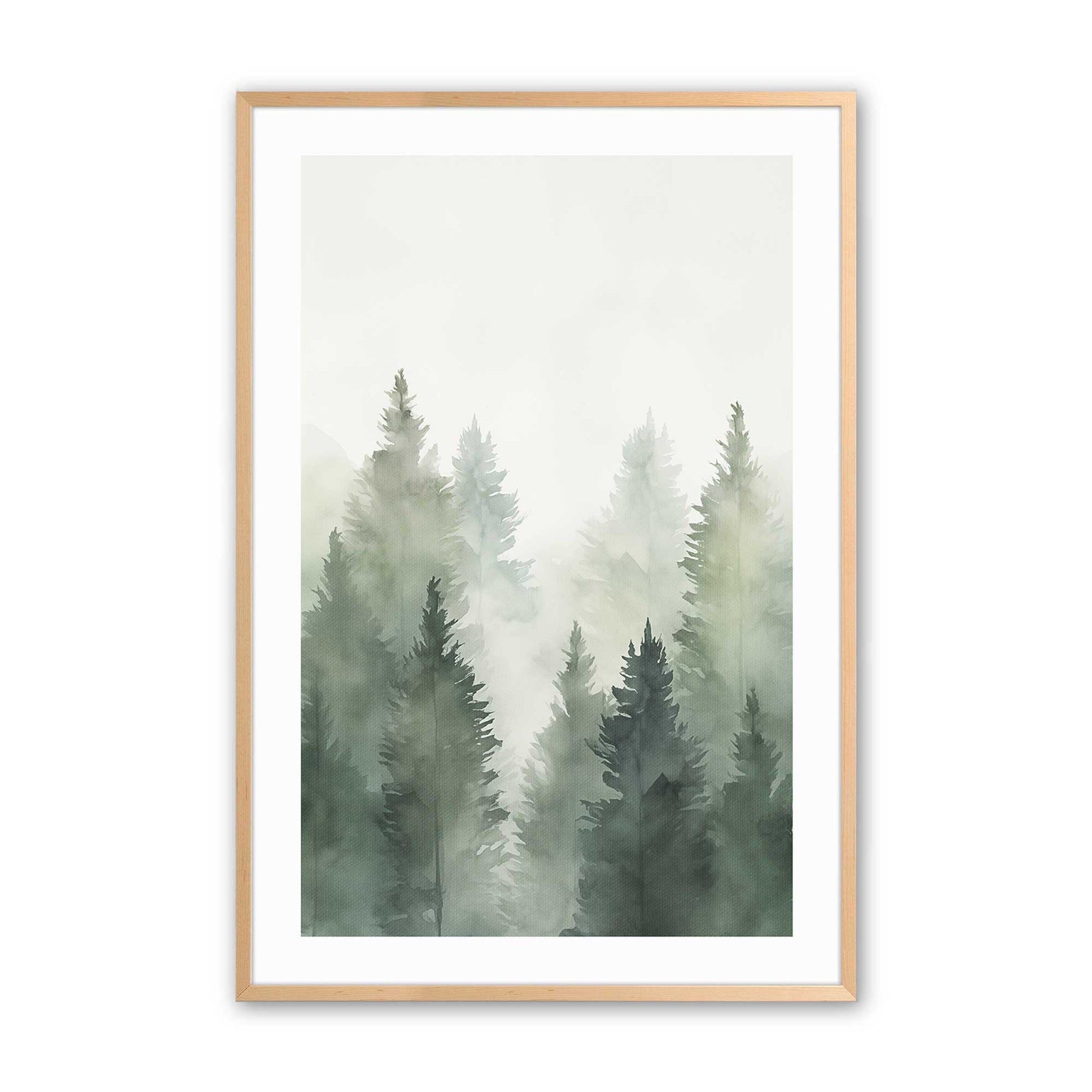 [Color:Raw Maple] Picture of art in a Raw Maple frame