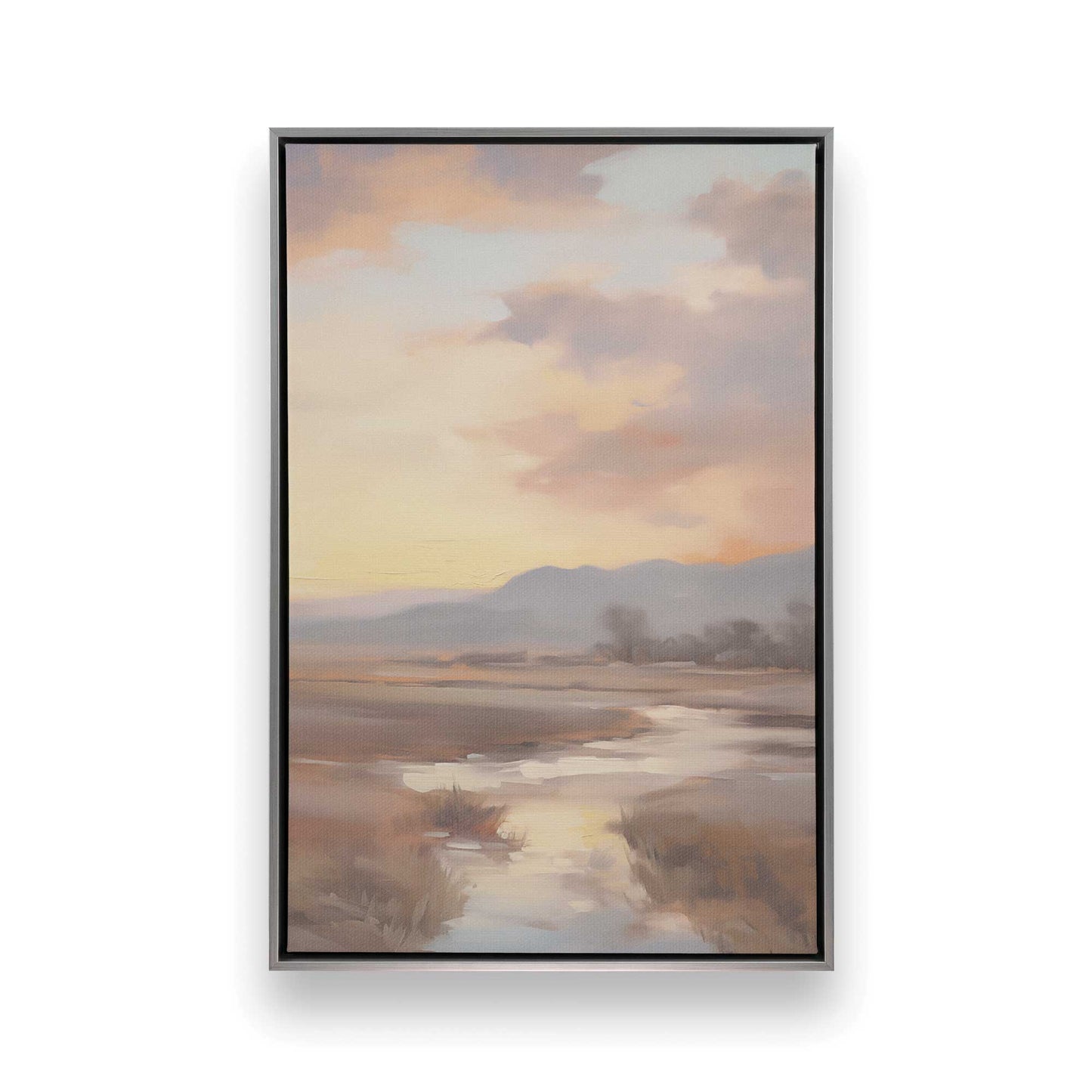 [Color:Polished Chrome] Picture of art in a Polished Chrome frame