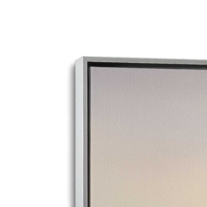 [Color:Polished Chrome] Picture of art in a Polished Chrome frame at an angle