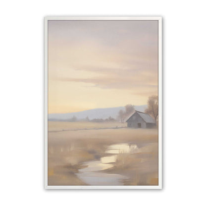 [Color:Opaque White] Picture of art in a Opaque White frame