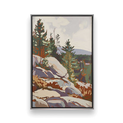 [Color:Polished Chrome] Picture of art in a Polished Chrome frame