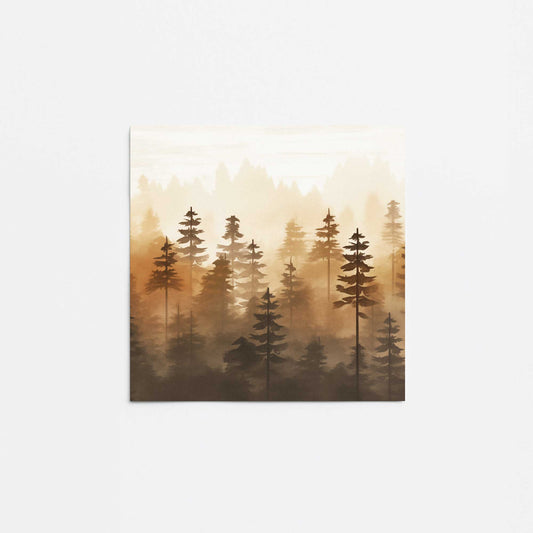 Forest at Golden Hour Promotional Rolled Print