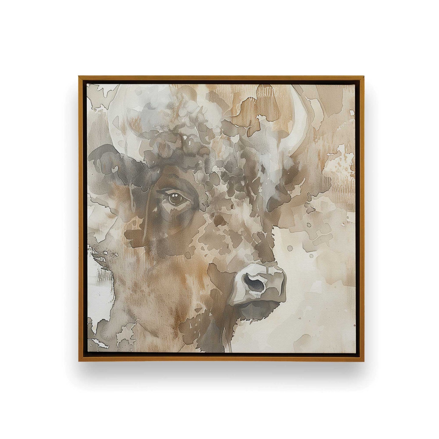 [Color:Polished Gold], Picture of art in a Polished Gold frame