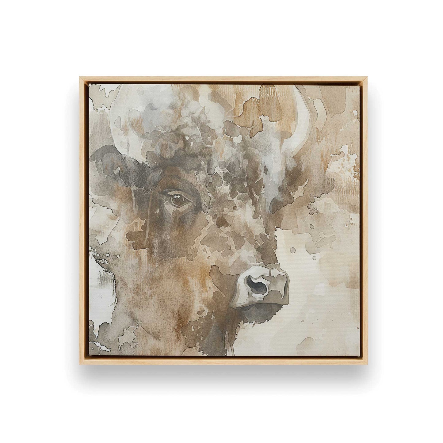 [Color:American Maple], Picture of art in a American Maple frame