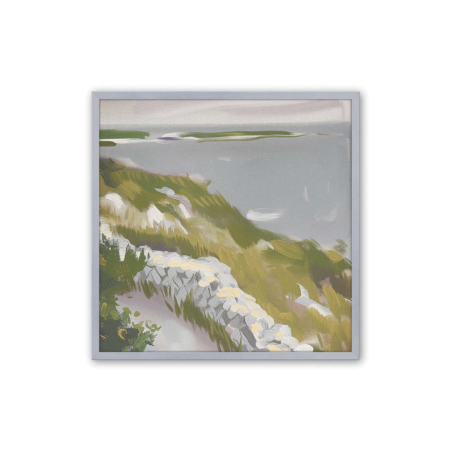 [Color:Polished Chrome], Picture of art in a Polished Chrome frame