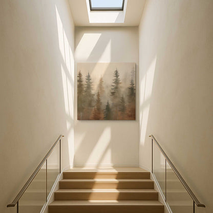 [Color:Stretched Canvas], Picture of art in a room