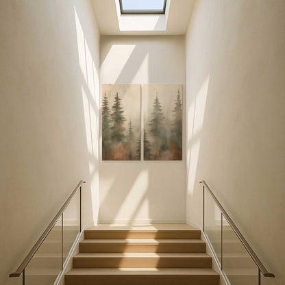 [Color:Stretched Canvas], Picture of art in a room