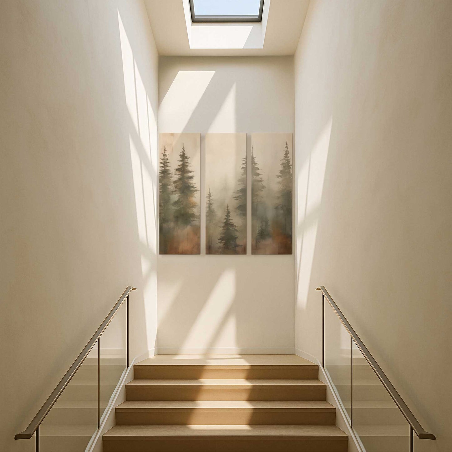 [Color:Stretched Canvas], Picture of art in a room