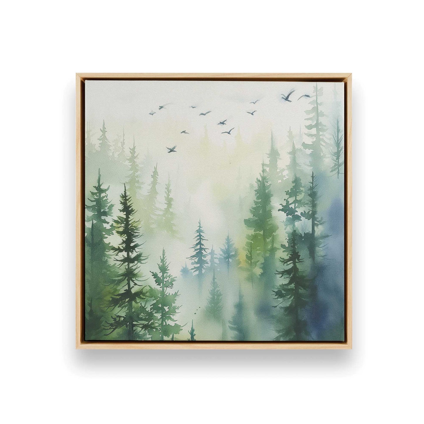 [Color:American Maple], Picture of art in a American Maple frame