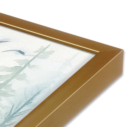 [Color:Polished Gold], Picture of art in a Polished Gold frame of the corner