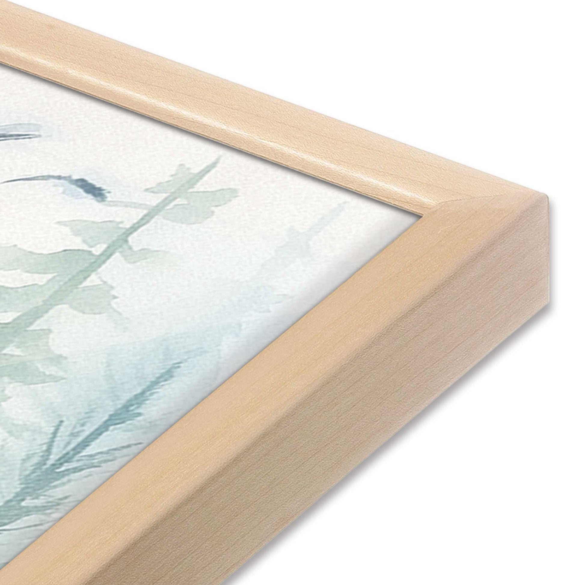 [Color:Raw Maple], Picture of art in a Raw Maple frame of the corner