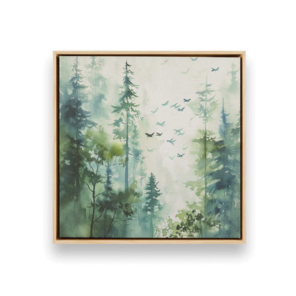 [Color:American Maple], Picture of art in a American Maple frame