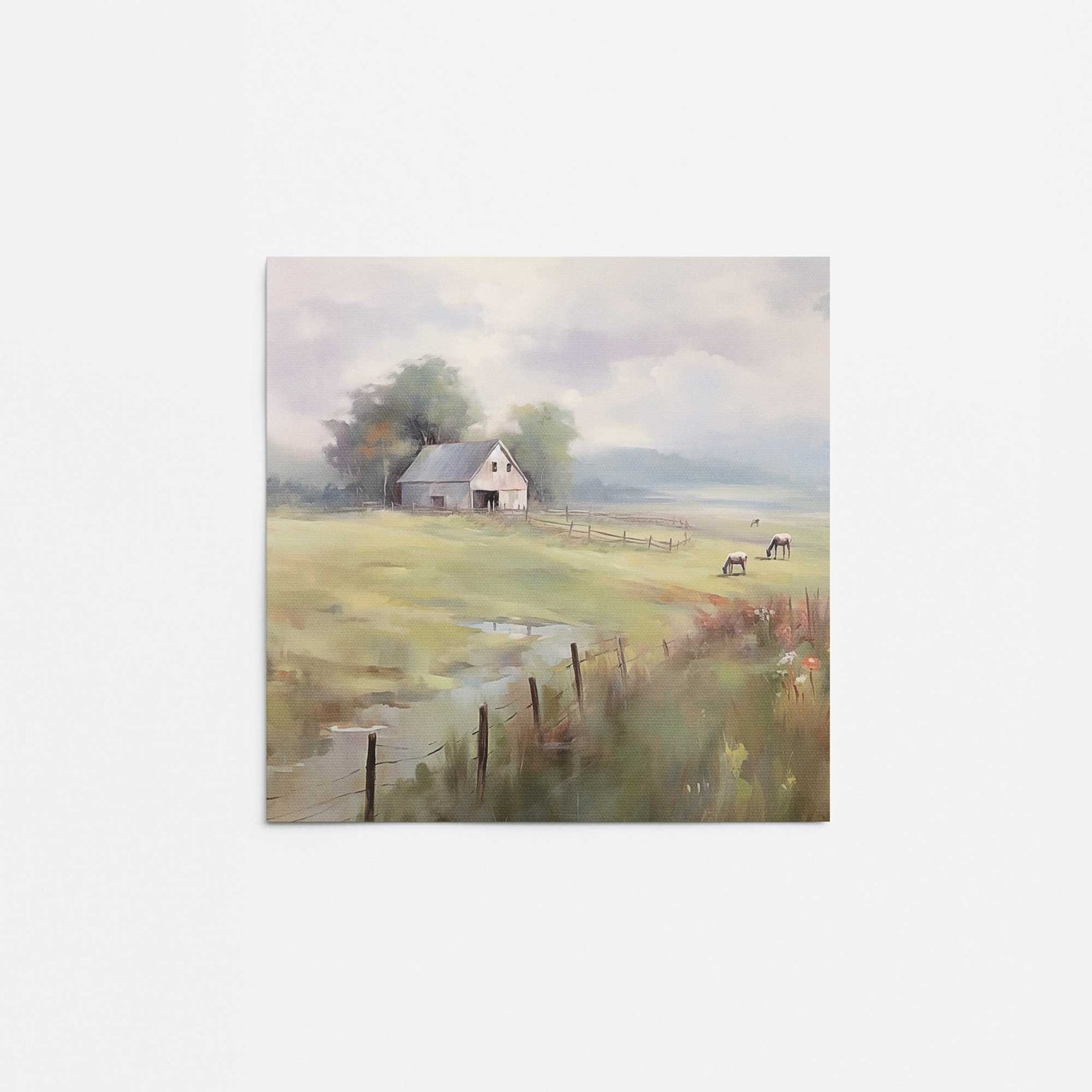 Barnyard Bliss Promotional Rolled Print