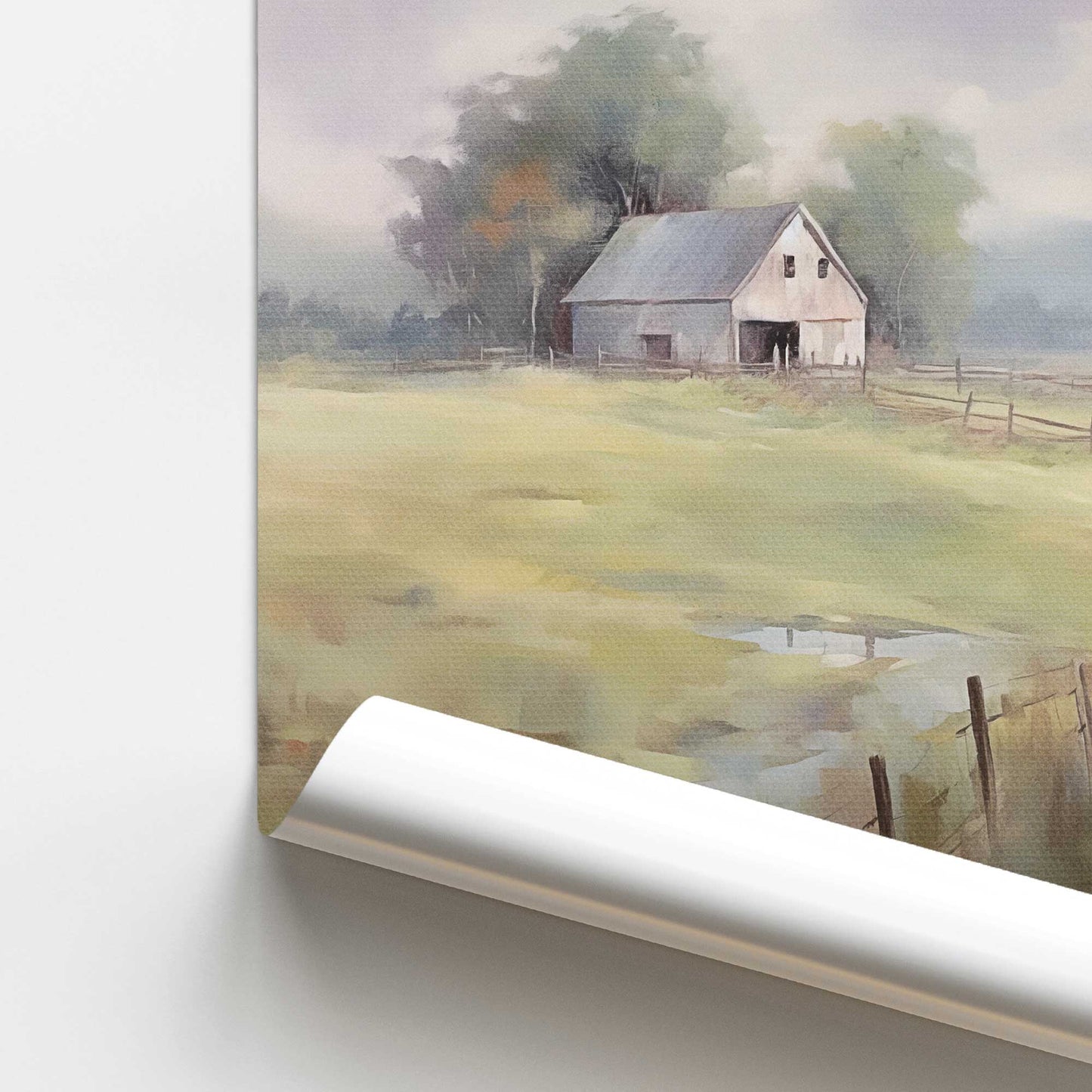 Barnyard Bliss Promotional Rolled Print