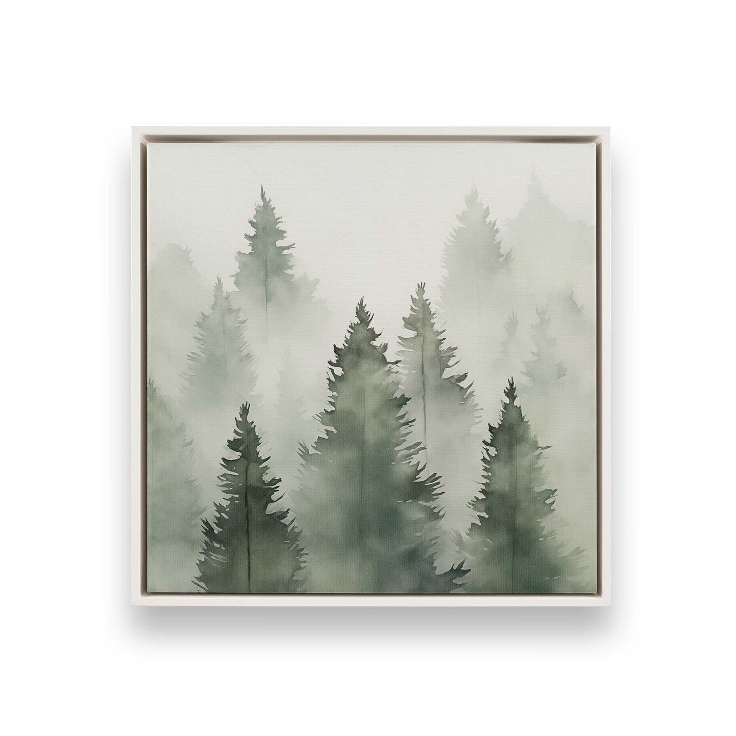 [Color:Opaque White], Picture of art in a White frame