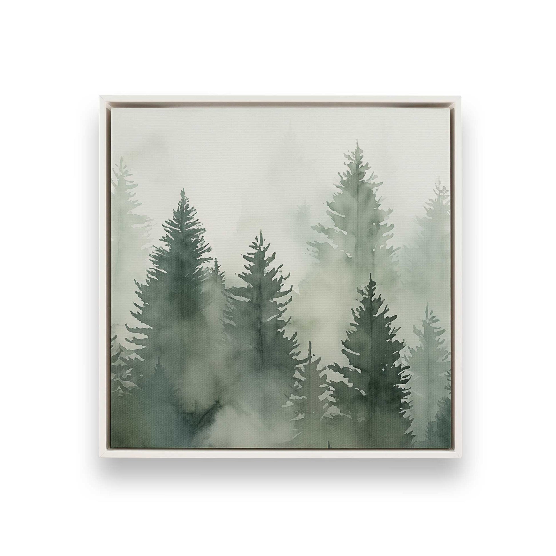 [Color:Opaque White], Picture of art in a White frame