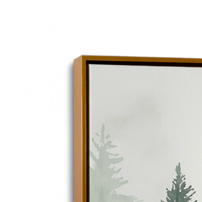 [Color:Polished Gold], Picture of art in a Polished Gold frame at an angle