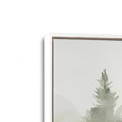 [Color:Opaque White], Picture of art in a White frame at an angle