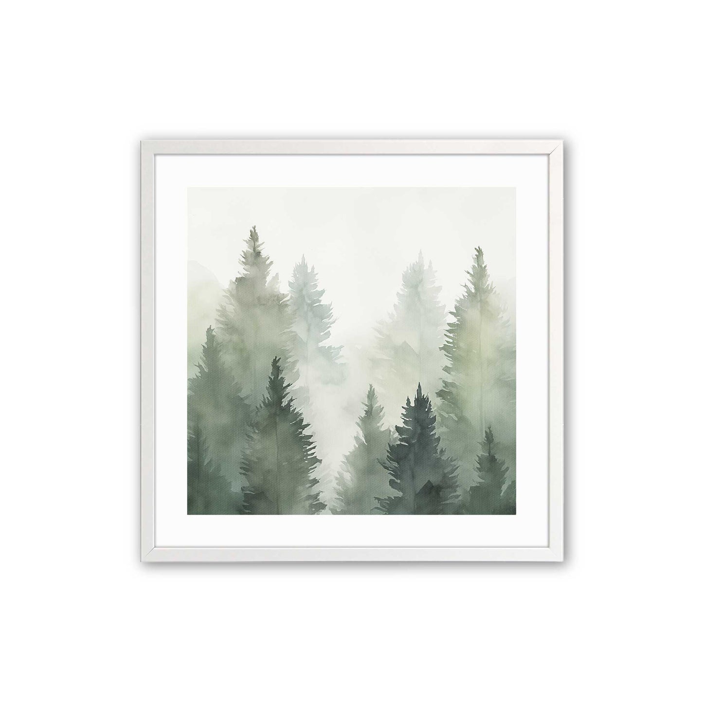 [Color:Opaque White], Picture of art in a Opaque White frame