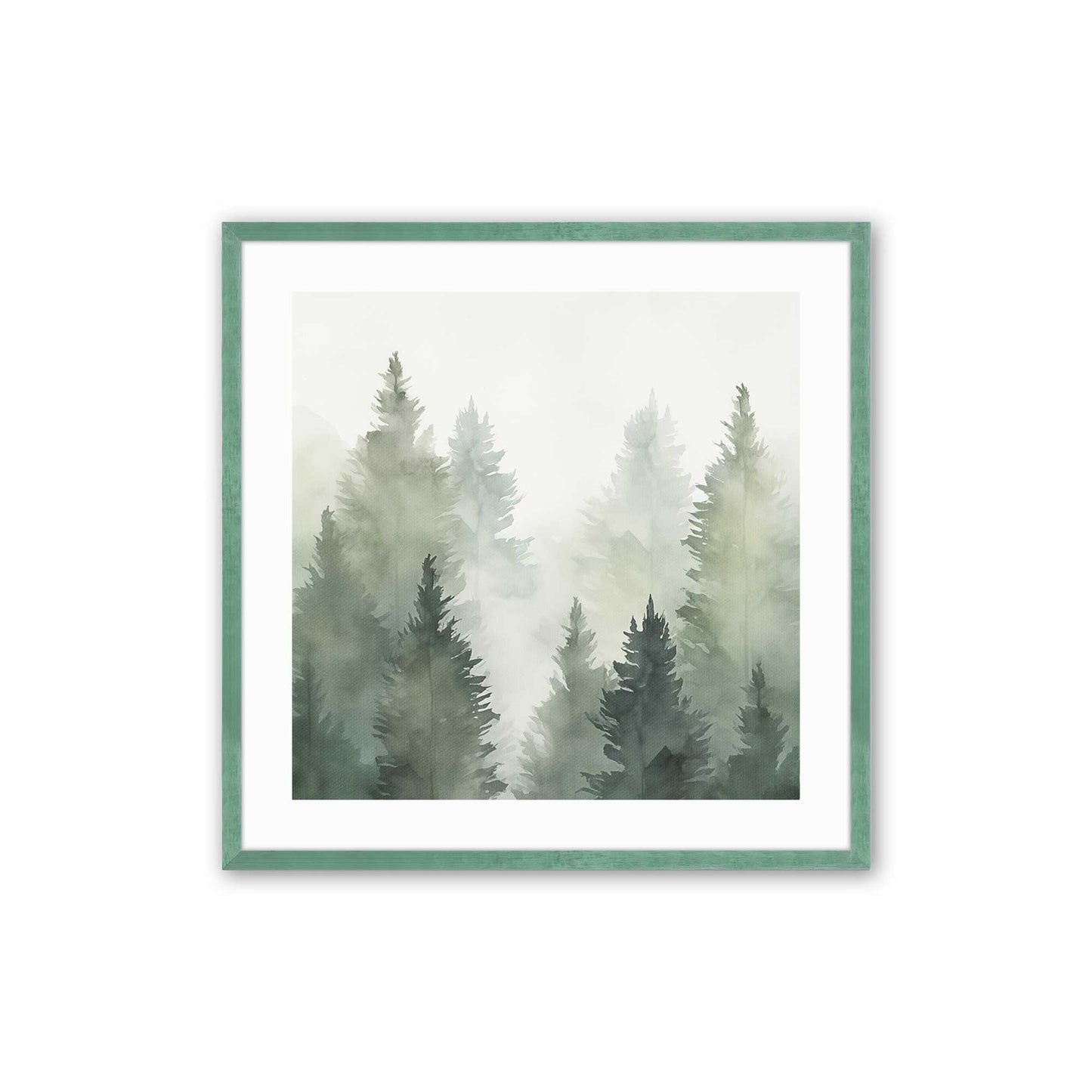 [Color:Lemon Grass], Picture of art in a Lemon Grass frame