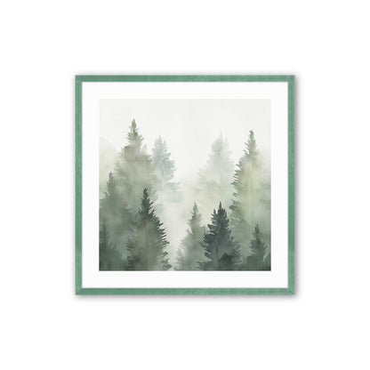 [Color:Lemon Grass], Picture of art in a Lemon Grass frame