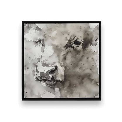 [Color:Satin Black], Picture of art in a Satin Black frame