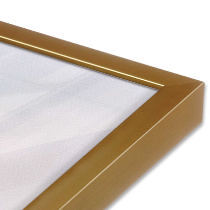 [Color:Polished Gold], Picture of art in a Polished Gold frame of the corner