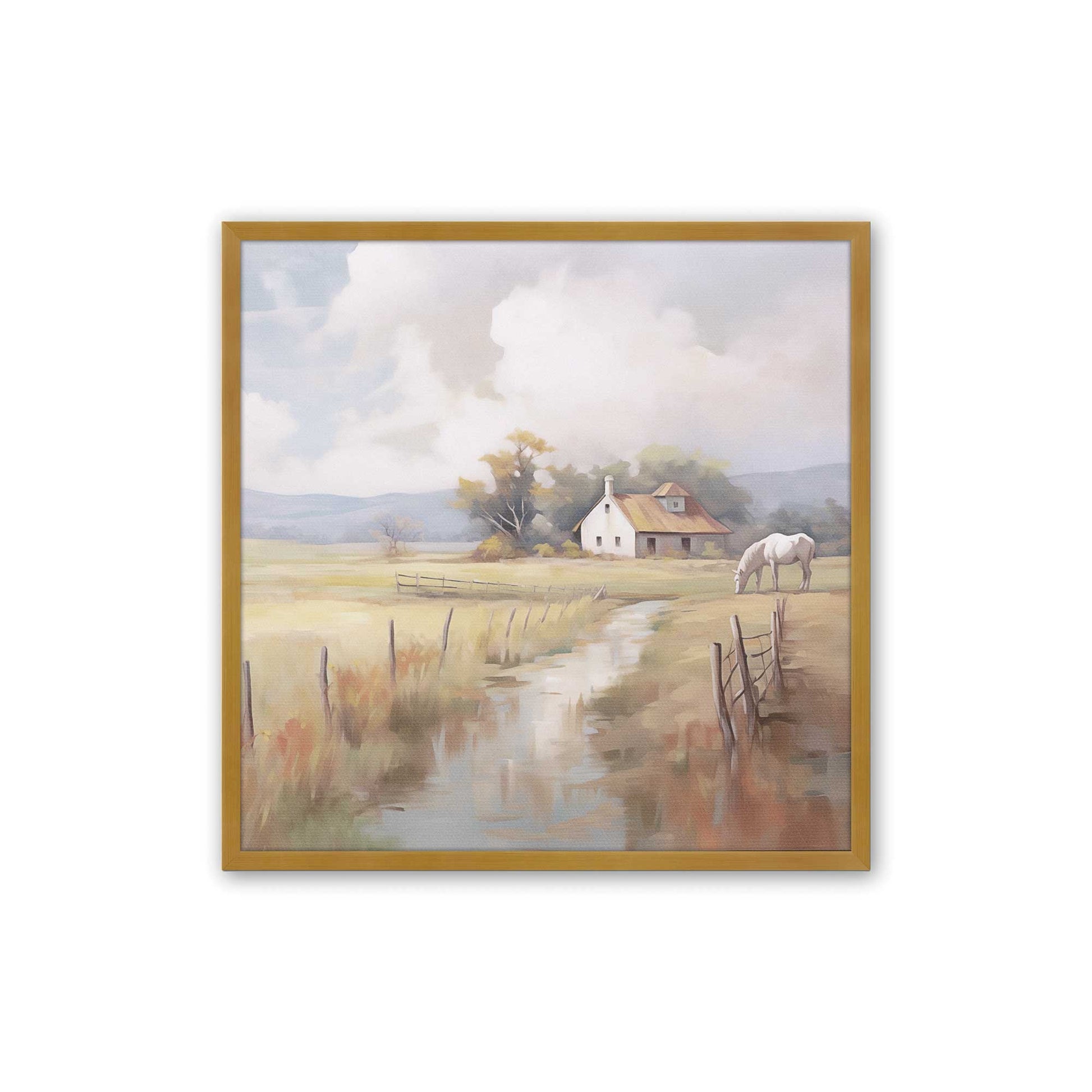 [Color:Polished Gold], Picture of art in a Polished Gold frame