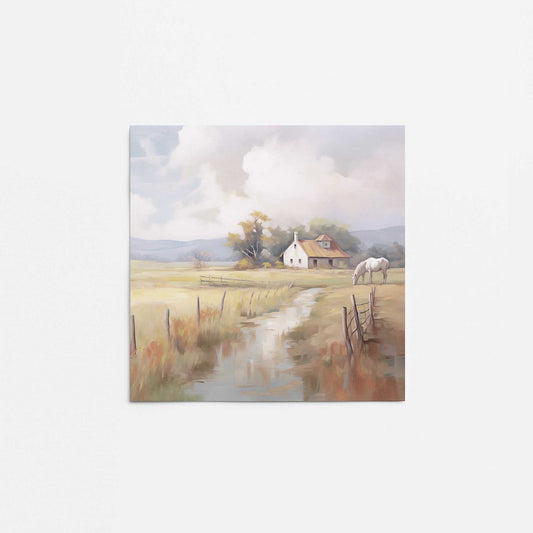 Countryside Farmhouse Promotional Rolled Print