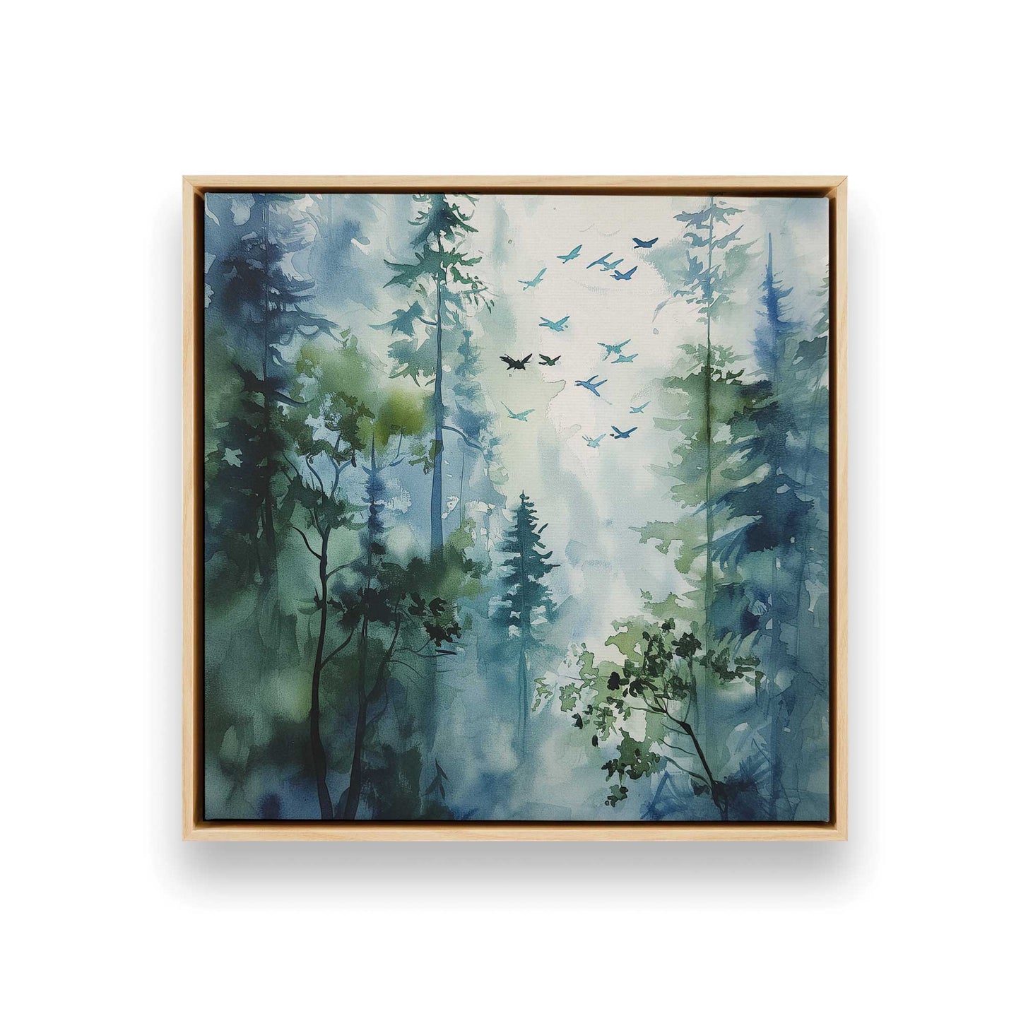 [Color:American Maple], Picture of art in a American Maple frame