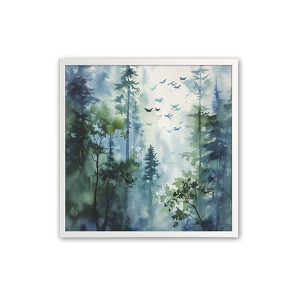 [Color:Opaque White], Picture of art in a Opaque White frame