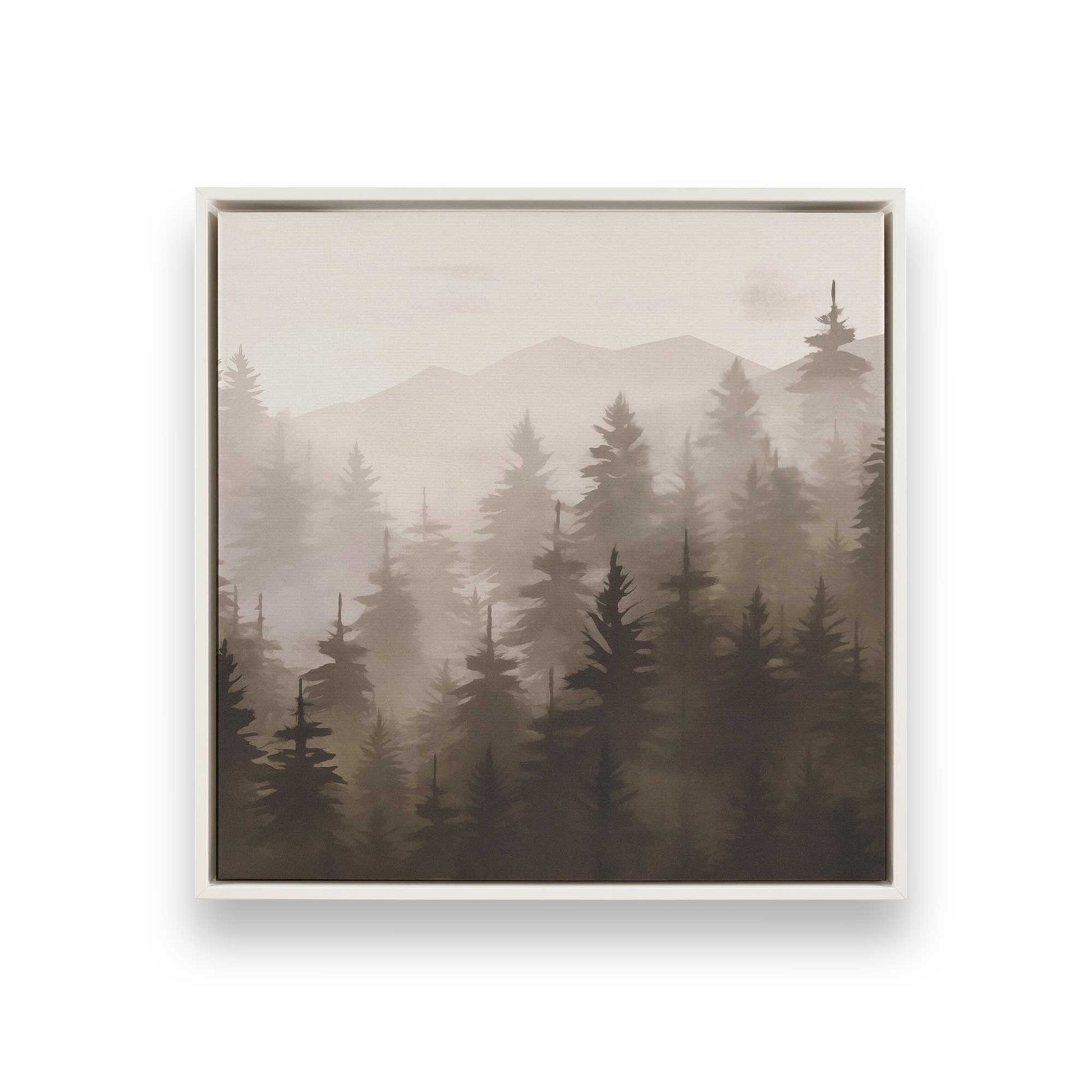 [Color:Opaque White], Picture of art in a White frame