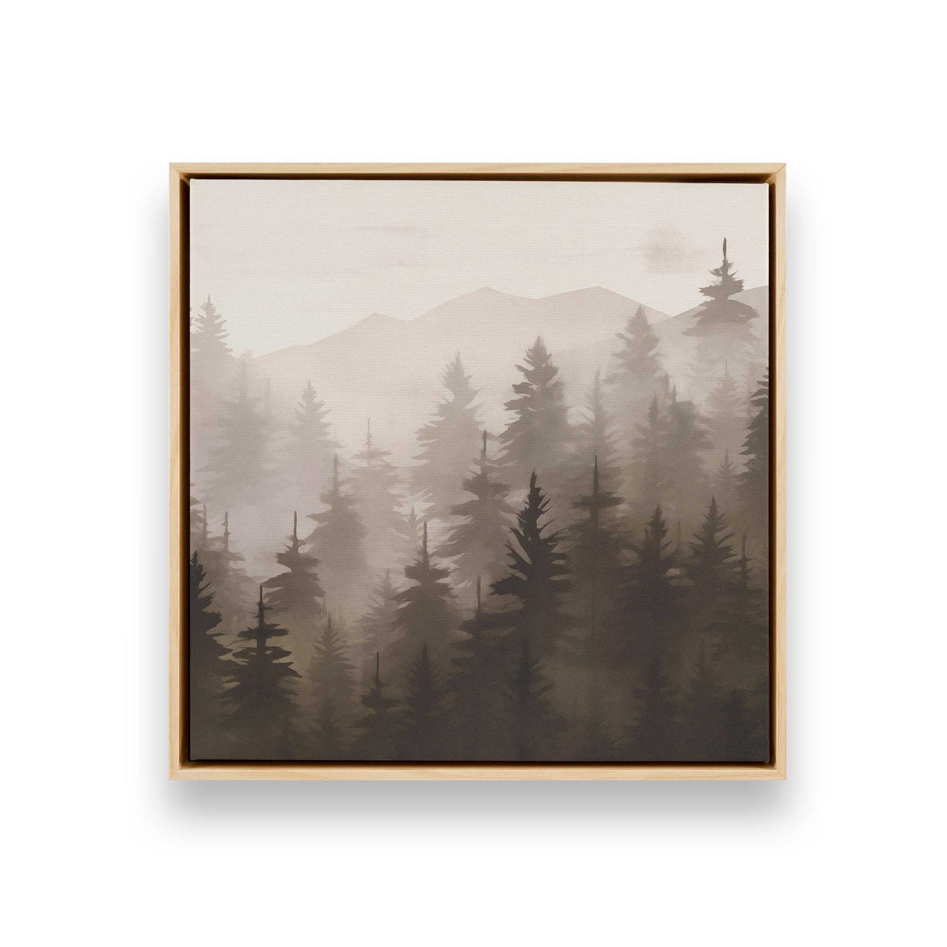 [Color:American Maple], Picture of art in a American Maple frame