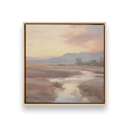 [Color:American Maple], Picture of art in a American Maple frame