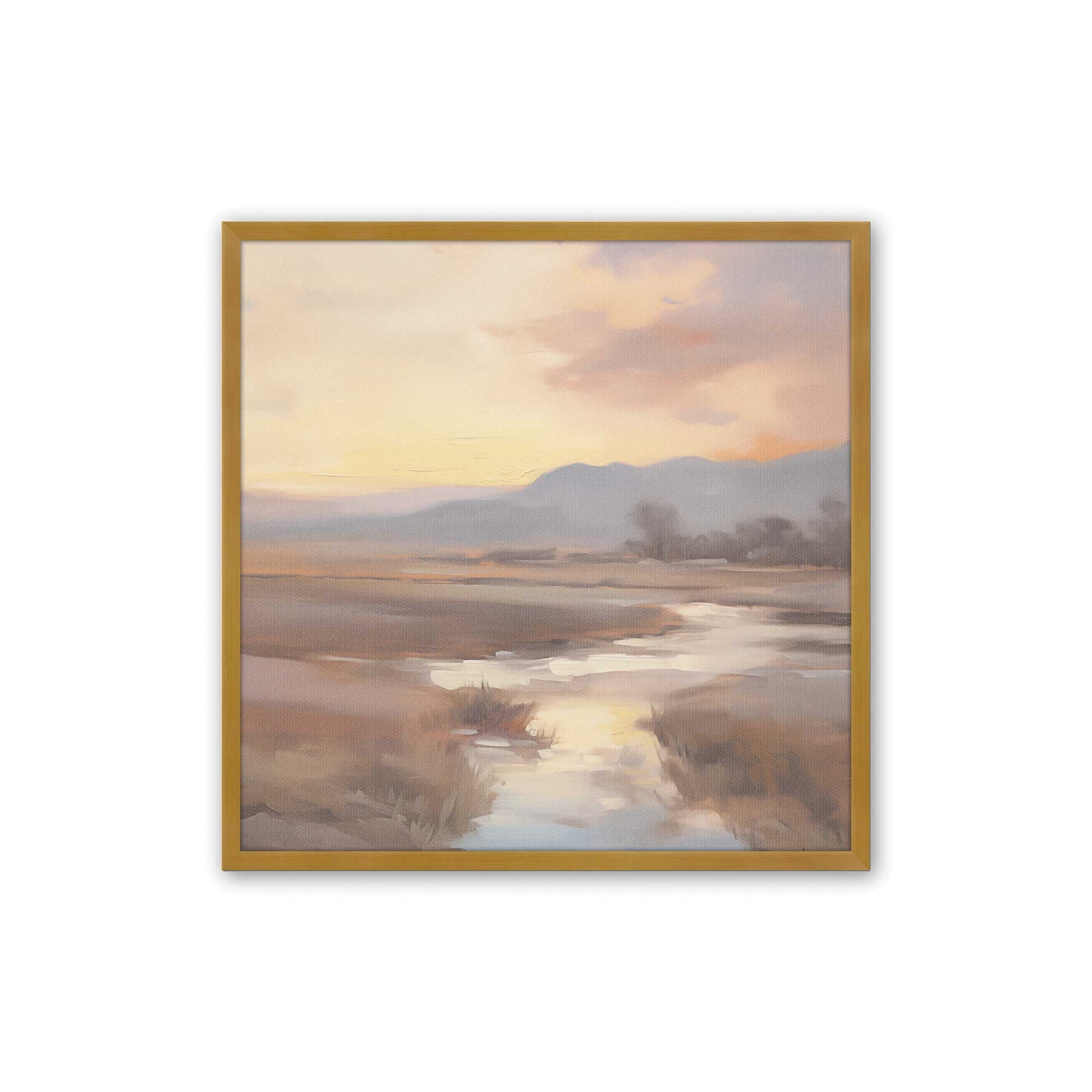 [Color:Polished Gold], Picture of art in a Polished Gold frame