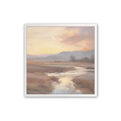 [Color:Opaque White], Picture of art in a Opaque White frame