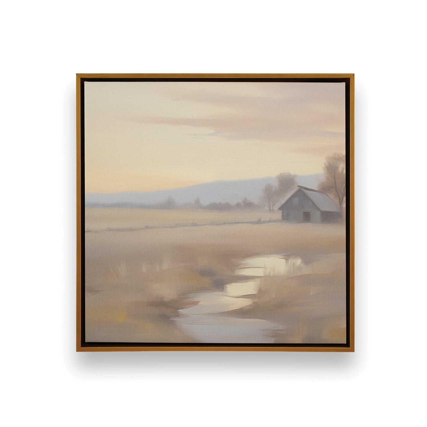 [Color:Polished Gold], Picture of art in a Polished Gold frame