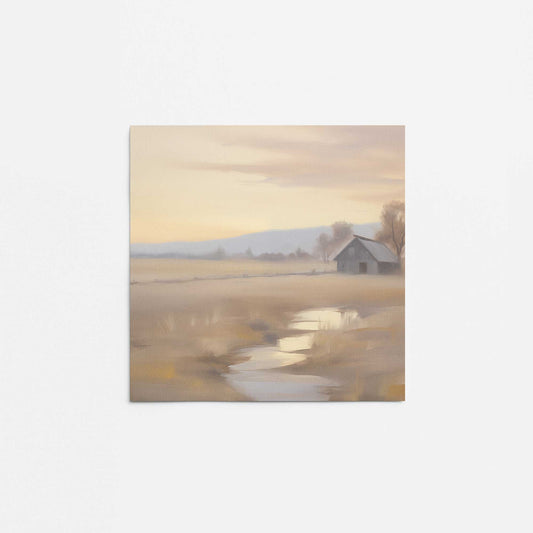 Dawn on the Farm Promotional Rolled Print