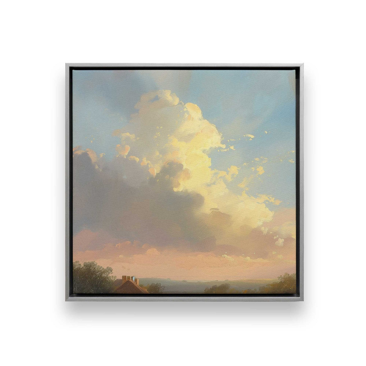 [Color:Polished Chrome], Picture of art in a Polished Chrome frame