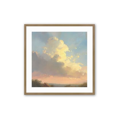 [Color:Brushed Gold], Picture of art in a Brushed Gold frame