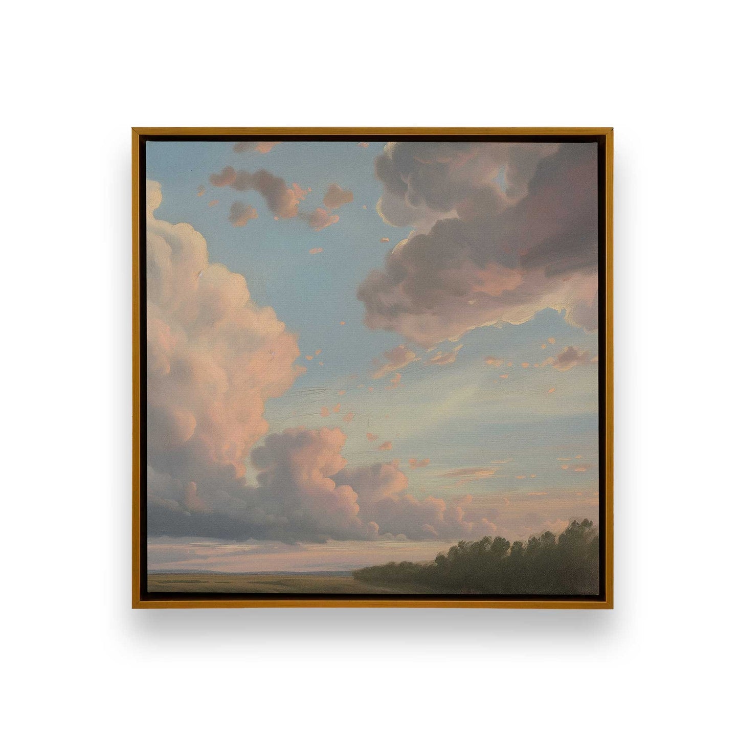 [Color:Polished Gold], Picture of art in a Polished Gold frame