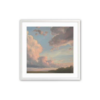 [Color:Opaque White], Picture of art in a Opaque White frame