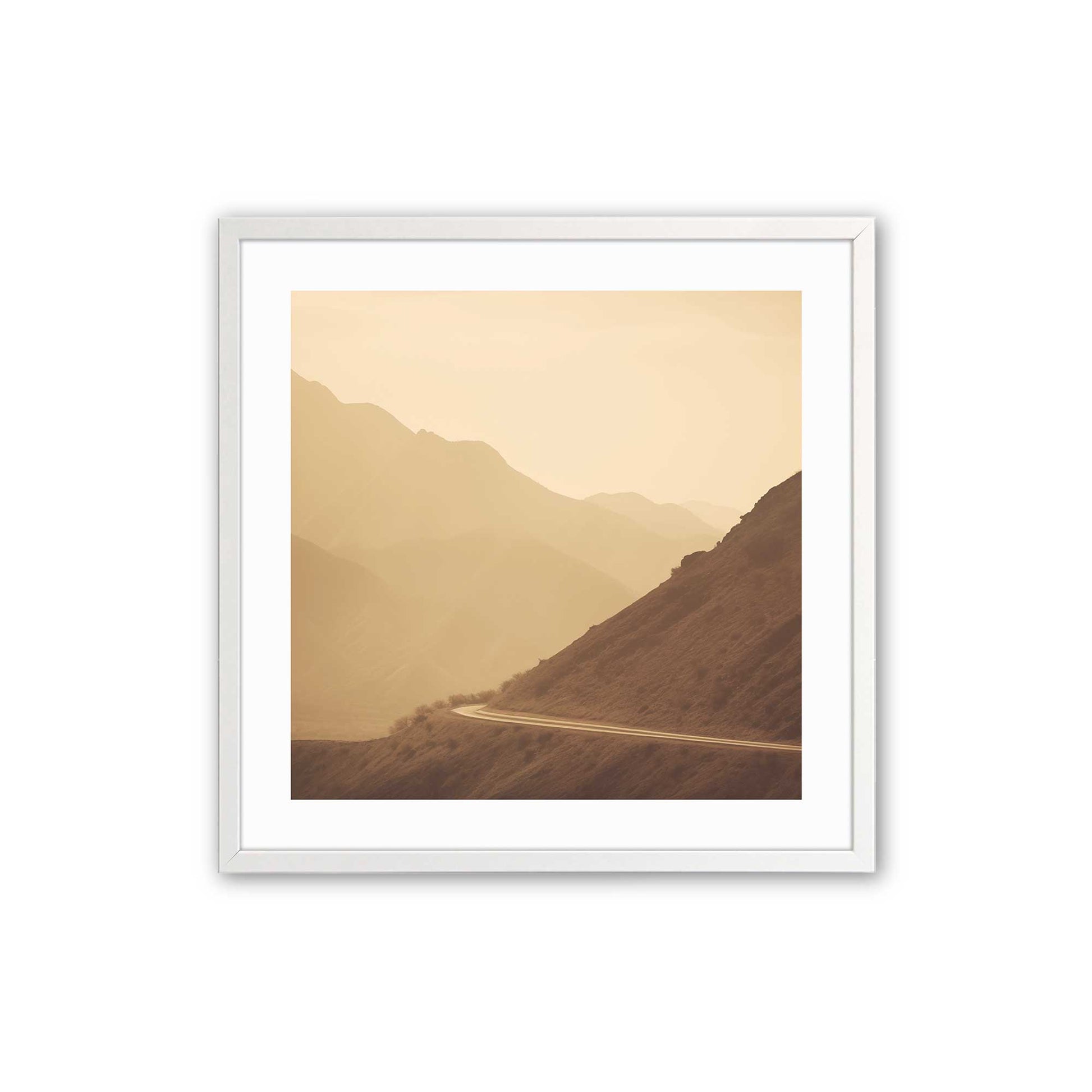 [Color:Opaque White], Picture of art in a Opaque White frame