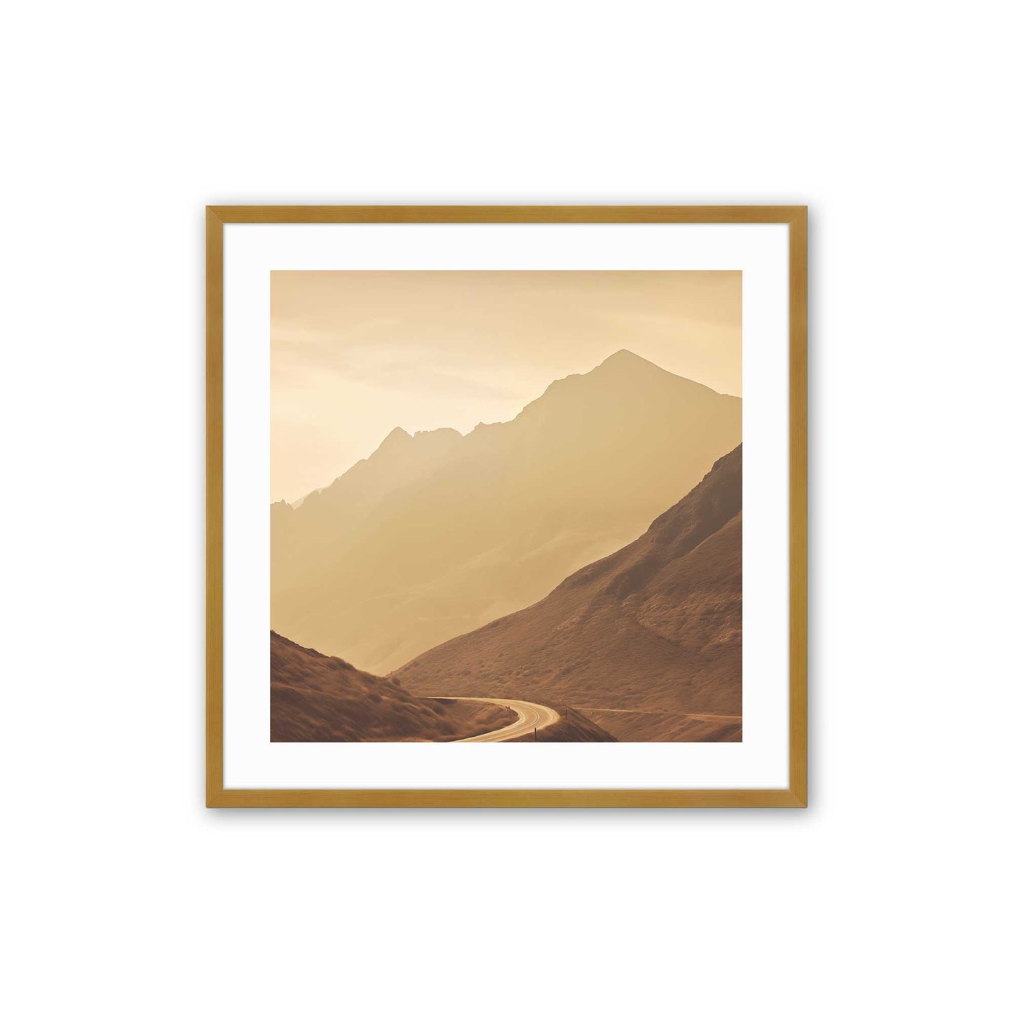 [Color:Polished Gold], Picture of art in a Polished Gold frame