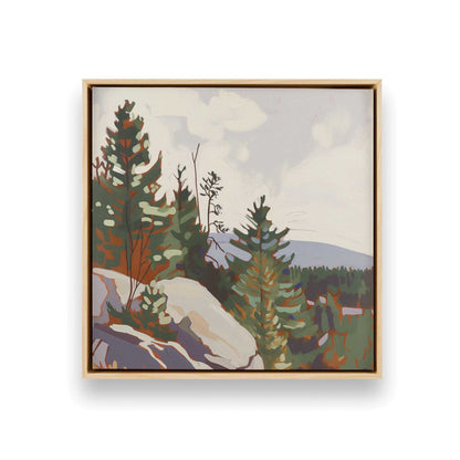 [Color:American Maple], Picture of art in a American Maple frame