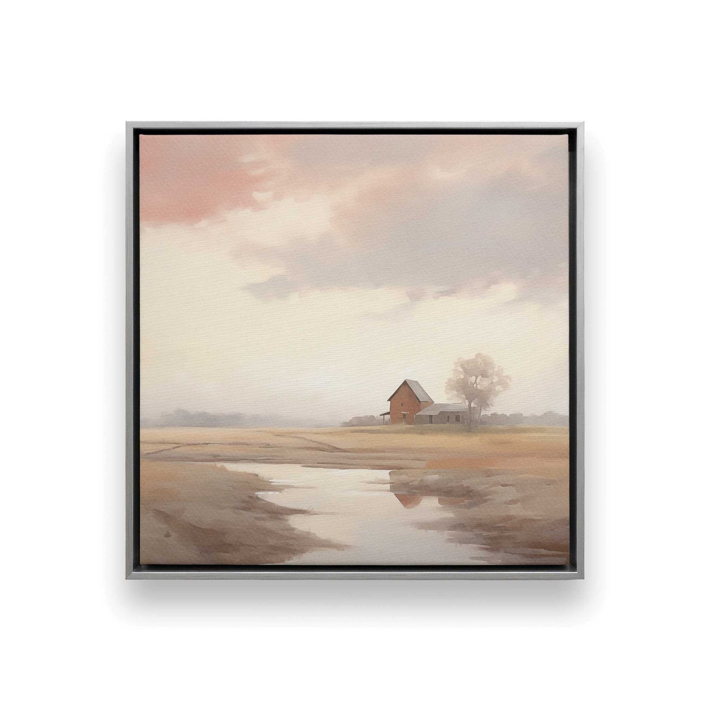 [Color:Polished Chrome], Picture of art in a Polished Chrome frame