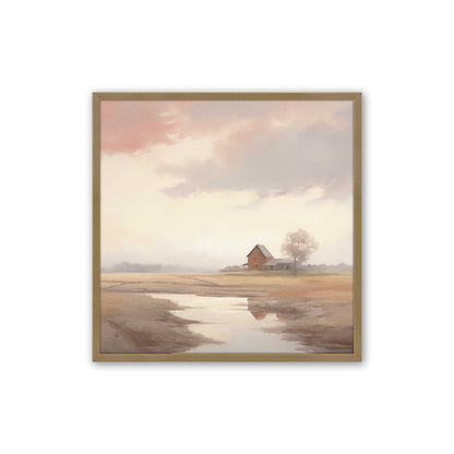 [Color:Brushed Gold], Picture of art in a Brushed Gold frame