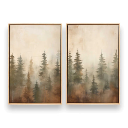 [Color:American Maple] Picture of art in a American Maple frame