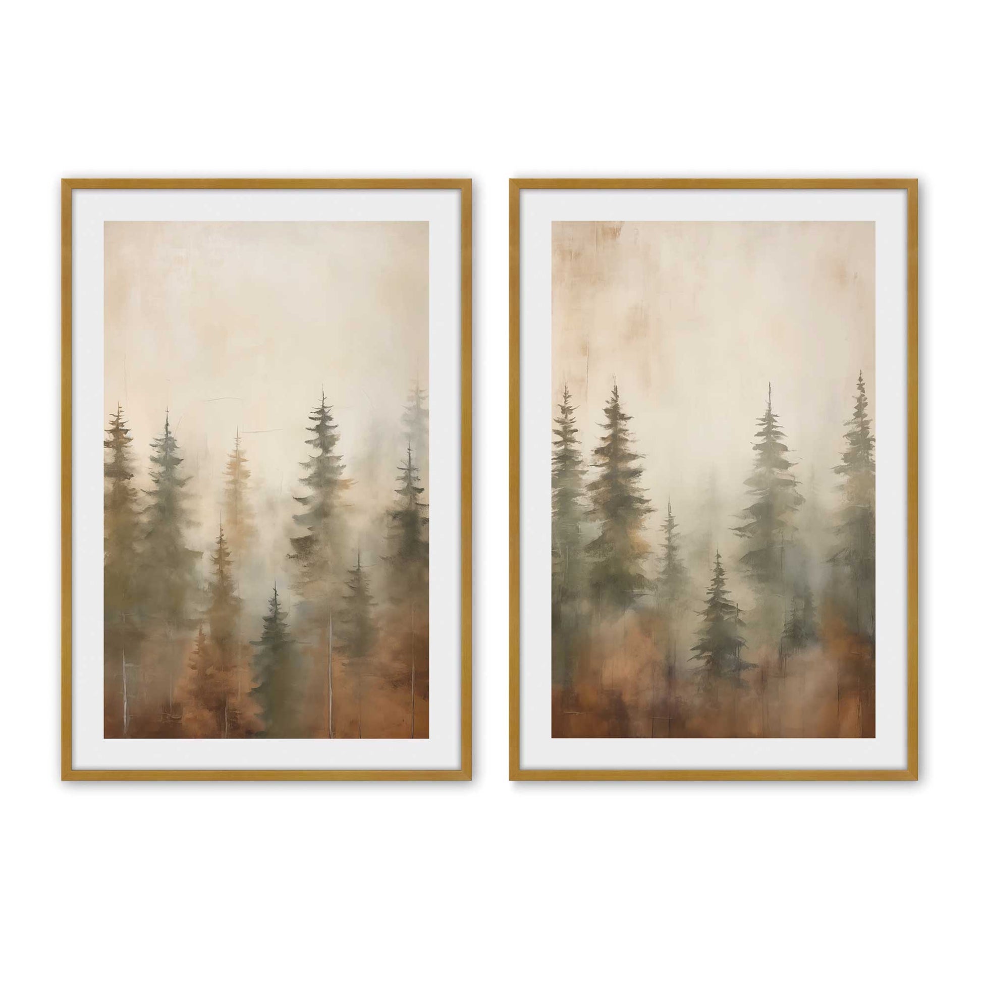 [Color:Polished Gold] Picture of art in a Polished Gold frame